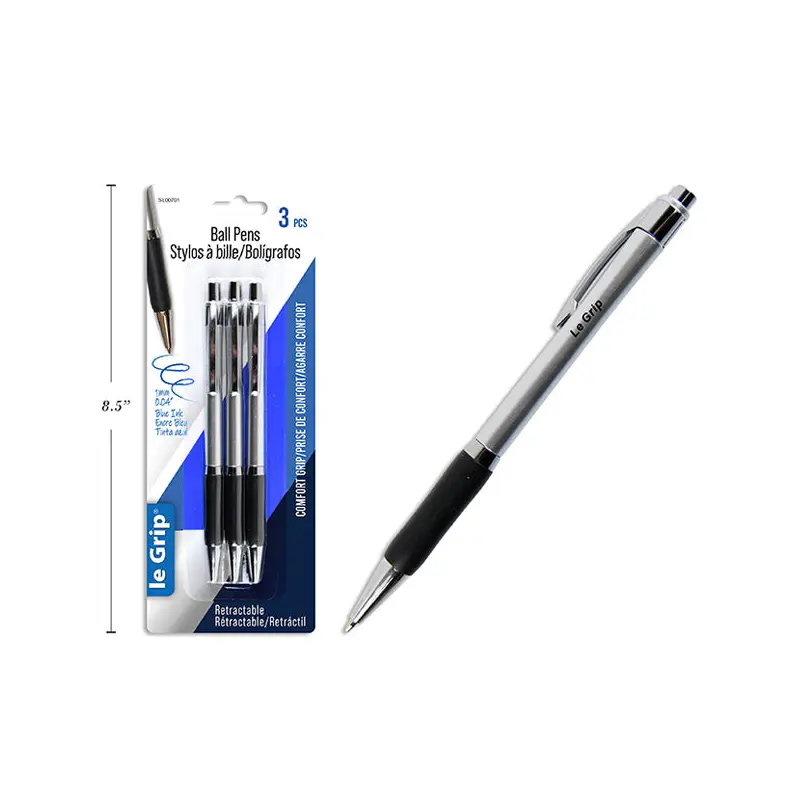 LE GRIP - BALL PENS 3EA