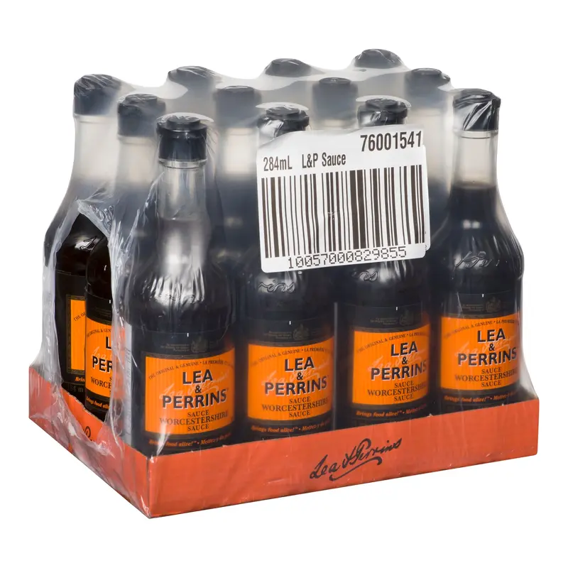 LEA PERRINS - L &P WORCESTERSHIRE SAUCE 12x284 ML