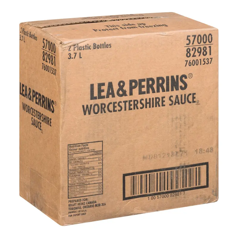 LEA PERRINS - L&P WORCESTERSHIRE SAUCE 2x3.7 LT