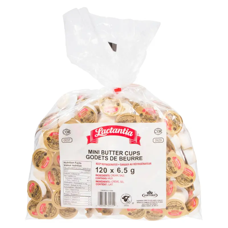 LACTANCIA - SALT BUTTER CUPS 120x6.5GR