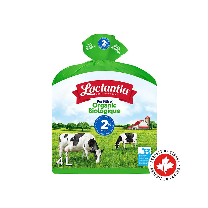 LACTANTIA - PURFILTRE 2% ORGANIC MILK 4x4 LT