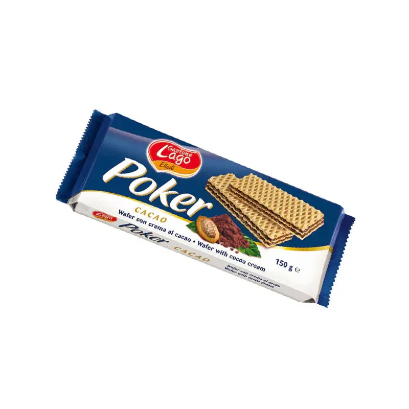 LAGO - POKER WAFER COCOA 16x150 GR