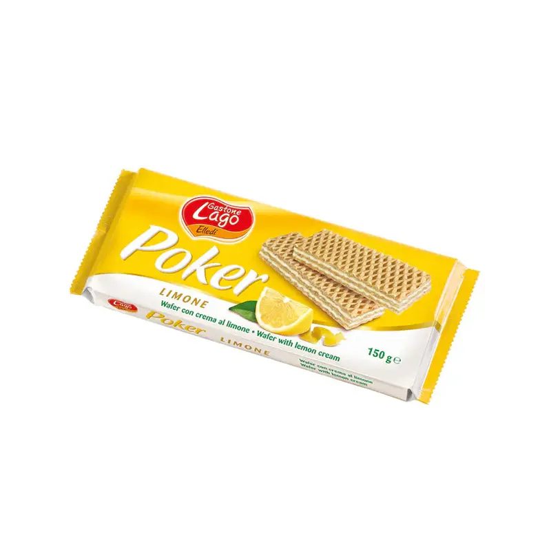 LAGO - POKER WAFER LEMON 16x150 GR
