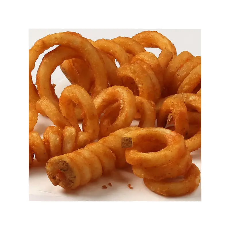 LAMB WESTON - SEASONED CURLY FRIES SKIN ON 6x5 LB