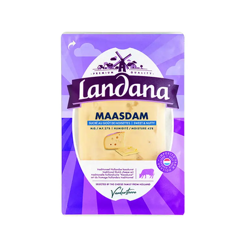 LANDANA - MAASDAM CHEESE SLICES 150GR