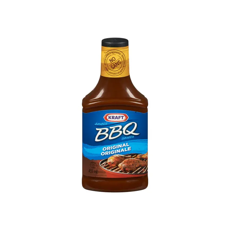 KRAFT - REG BBQ SAUCE 10x455 ML