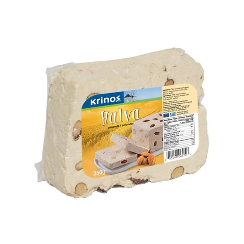 KRINOS - ALMOND HALVA 250GR