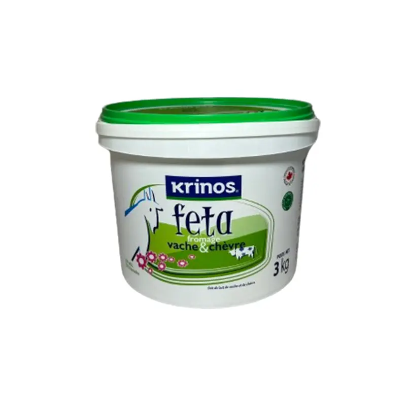 KRINOS - COW & GOAT FETA CHEESE 3KG