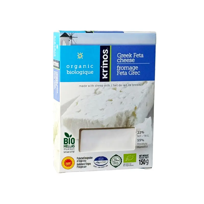 KRINOS - ORGANIC GREEK FETA CHEESE 150GR