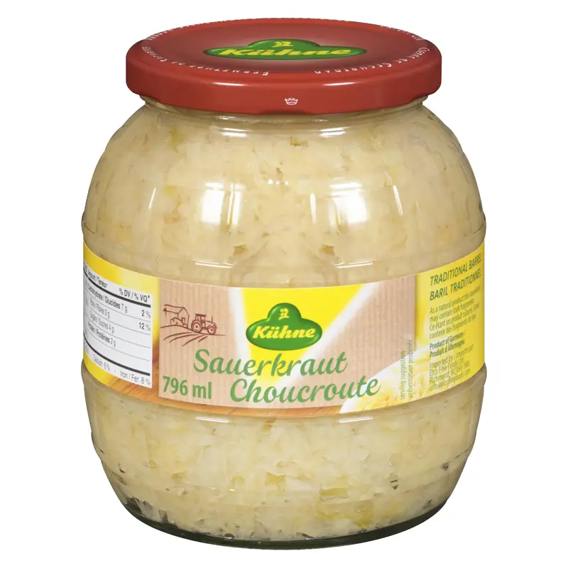 KUHNE - BARREL SAUERKRAUT 796ML