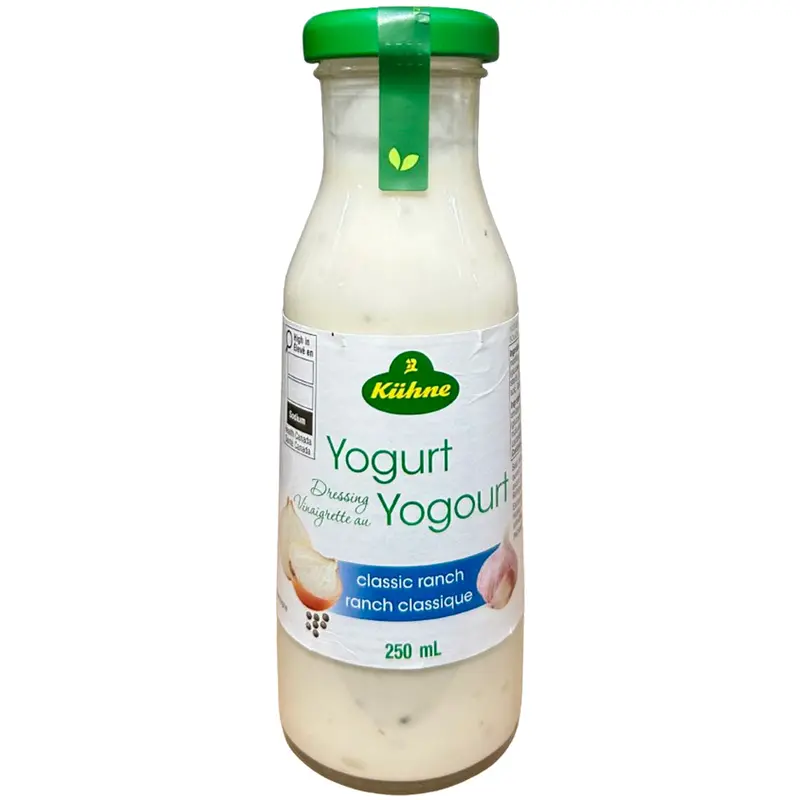 KUHNE - CLASSIC RANCH YOGURT DRESSING 250ML