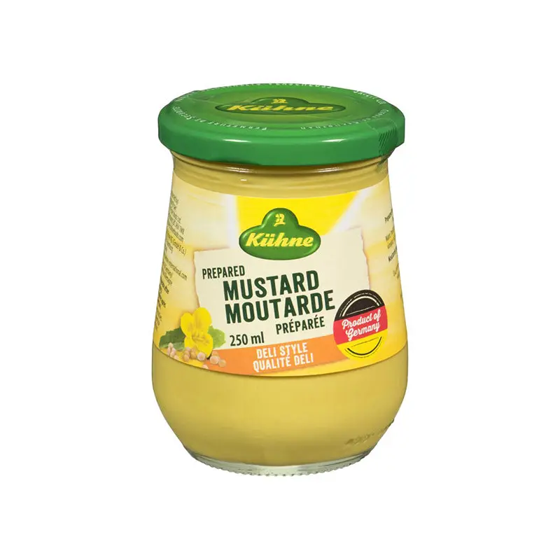 KUHNE - MUSTARD DELI STYLE 250ML