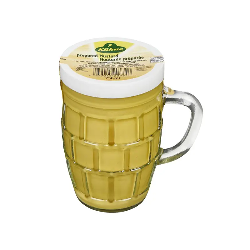 KUHNE - PREPARED MUSTARD BEER MUG 6x250 ML
