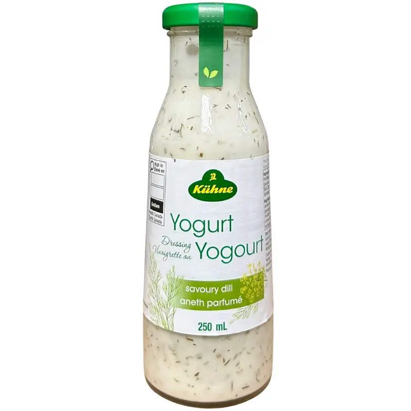 KUHNE - SAVORY DILL YOGURT DRESSING 8x250 ML