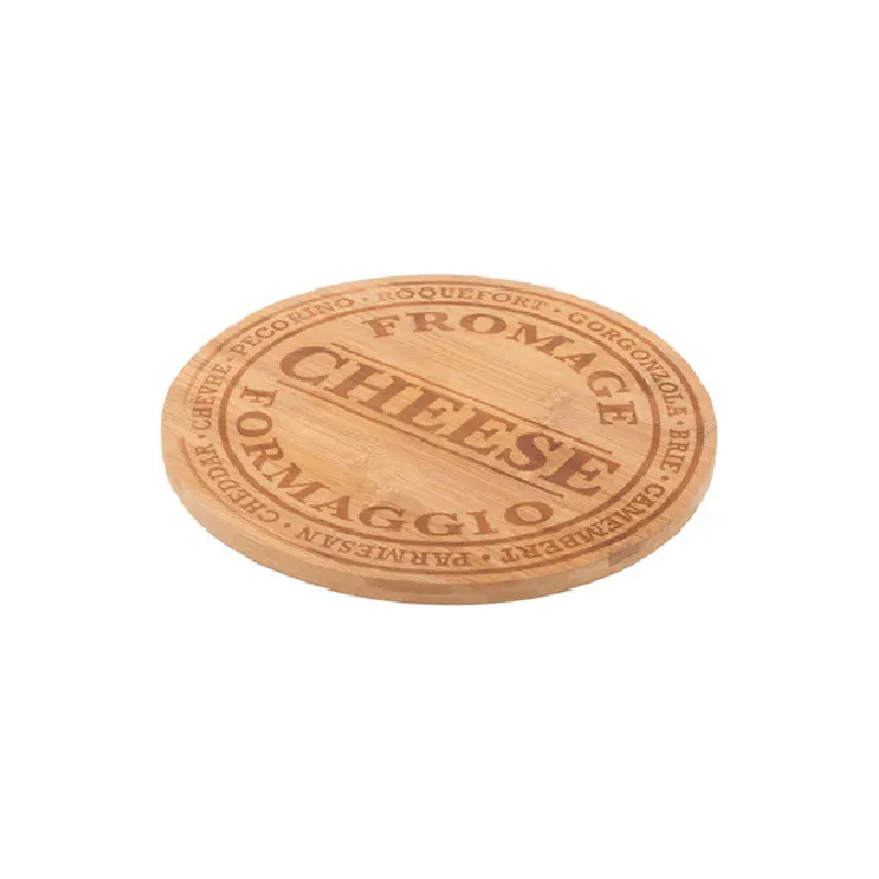 L.GOURMET - BAMBOO CHEESE BOARD 10.75" EA