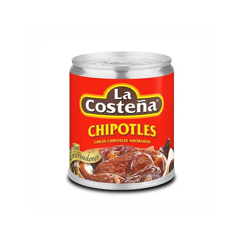 LA COSTENA - CHIPOTLE PEPPERS IN ADOBO SAUCE 186ML