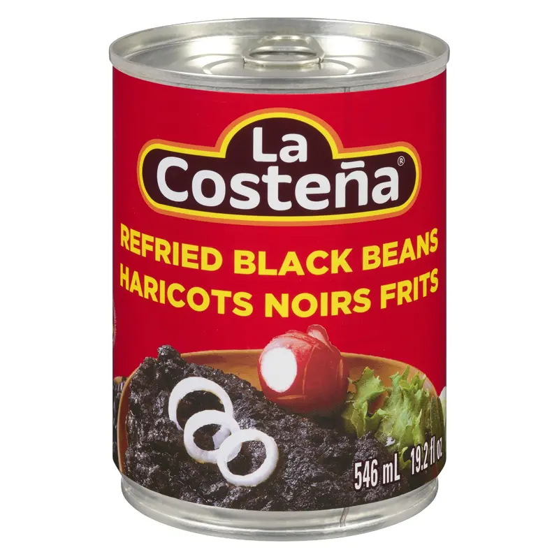 LA COSTENA - REFRIED BLACK BEANS 546ML