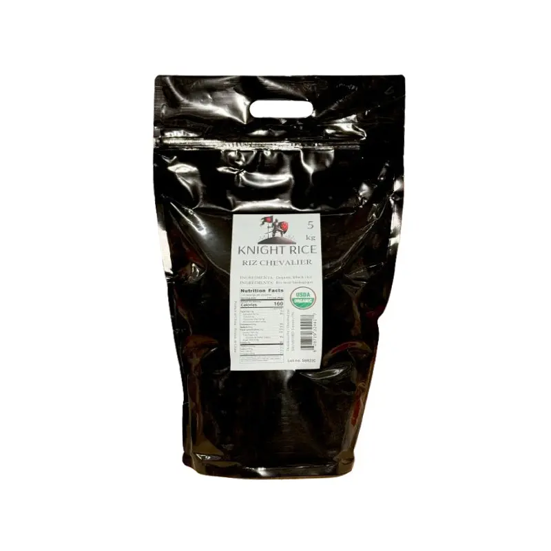 KNIGHT RICE - BLACK 5x5 KG