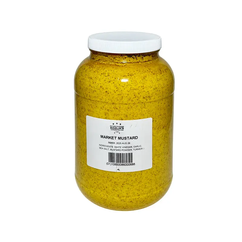 KOZLIKS - MARKET MUSTARD 4LT