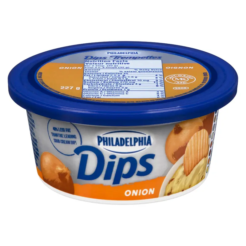 KRAFT - PHILADELPHIA DIP ONION 227GR