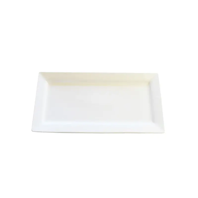 KAYALI - RECTANGLE PLATE 14x7in 4EA