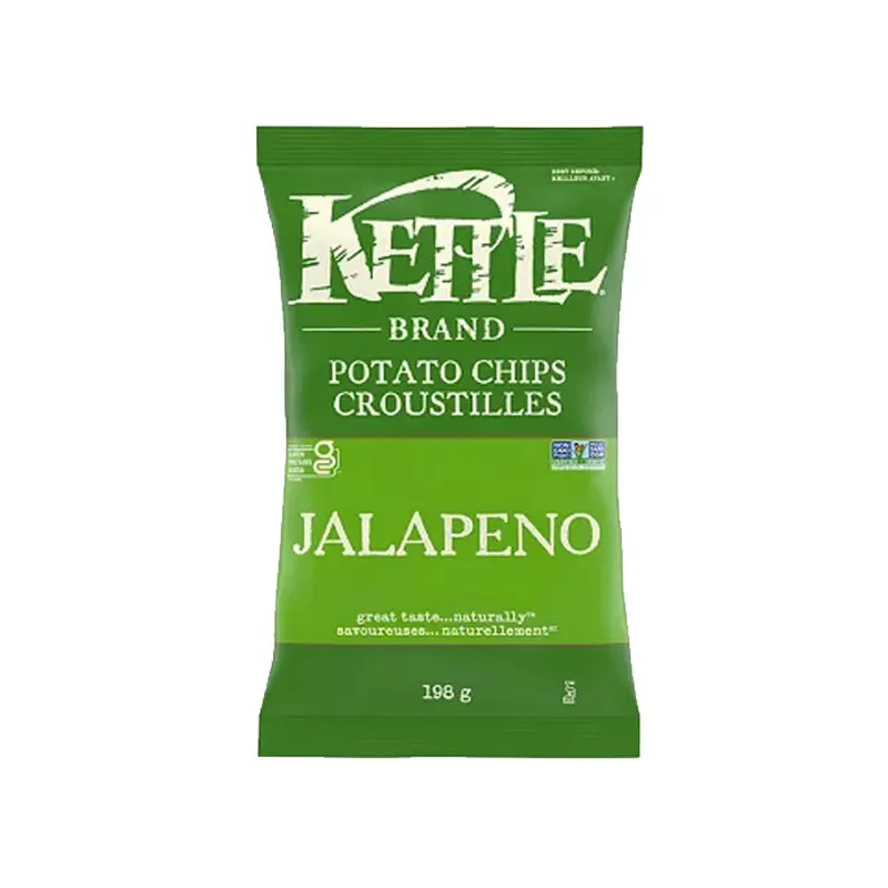 KETTLE - CHIPS JALAPENO 198GR