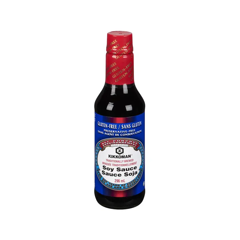 KIKKOMAN - GLUTEN FREE SOY SAUCE 6x296 ML