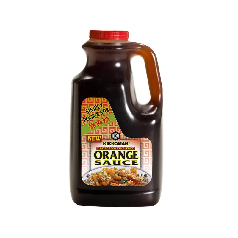 KIKKOMAN - ORANGE SAUCE PRESERVATIVE-FREE 4x2.27 KG