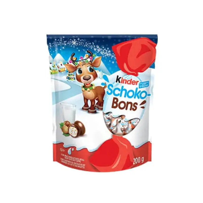 KINDER - CHRISTMAS SCHOKOBONS 200GR