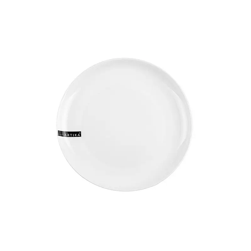 ARTIKA - 10.5in COUP WHT PLATE LIPPED 12EA