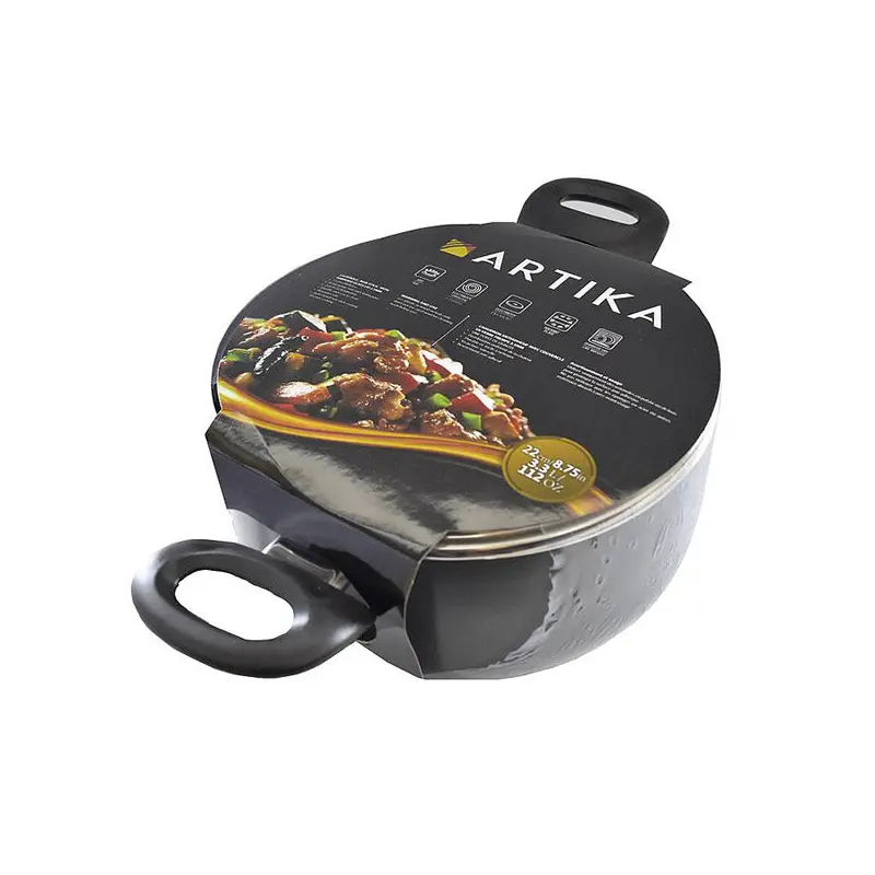 ARTIKA - 22cm CASSEROLE WiTH LID 6EA
