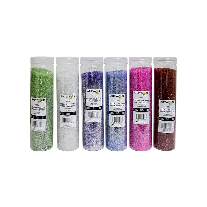 ARTWORK - DECORATIVE SAND WITH GLITTER 500 GR