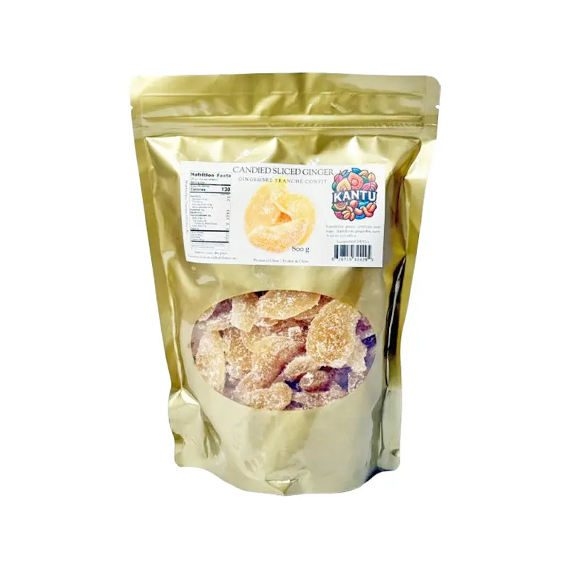 KANTU - CRYSTALLIZED SLICED GINGER 800GR