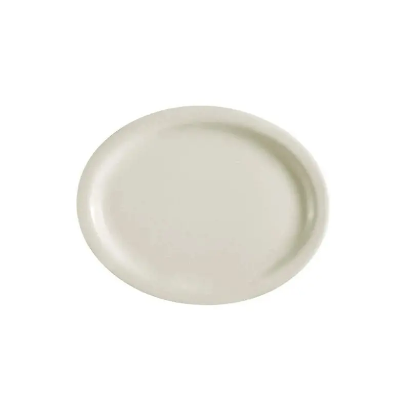KAYALI - 13IN OVAL NARROW RIM PLATTER 12EA