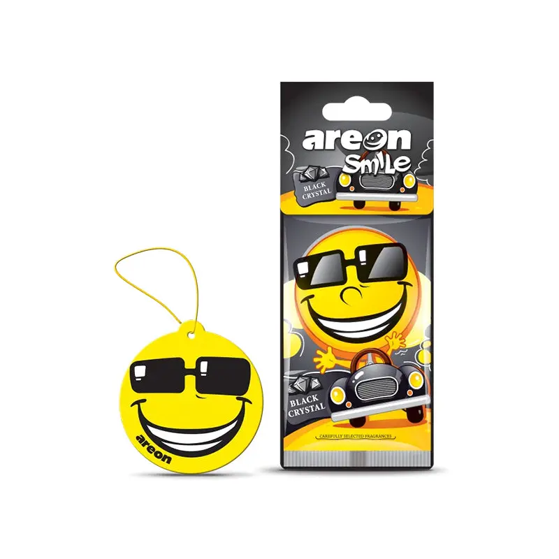 AREON - PAPER SMILE BLACK CRYSTAL EA