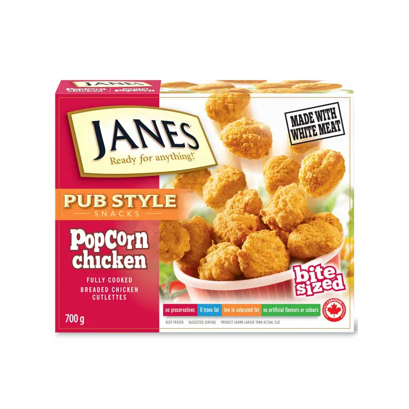 JANES - PUB STYLE POPCORN CHICKEN 6x700 GR