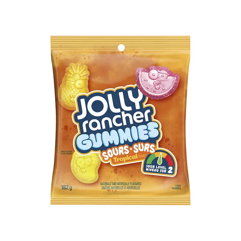 JOLLY RANCHER - GUMMIES SOUR TROPICAL 10x182 GR
