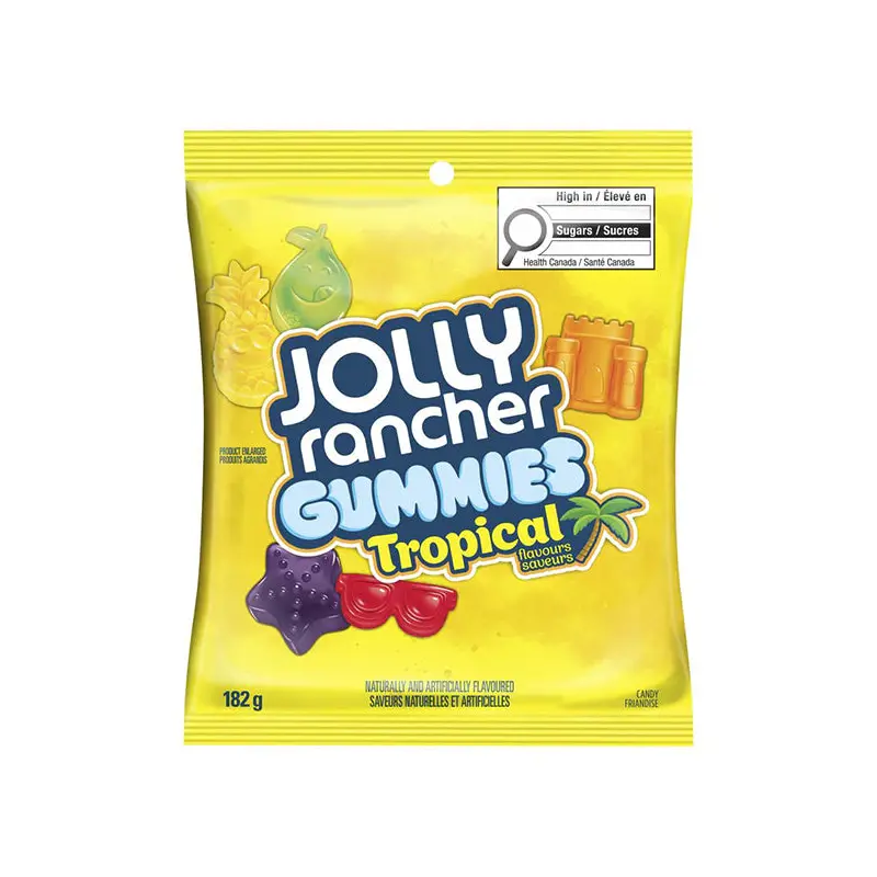 JOLLY RANCHER - GUMMIES TROPICAL 10x182 GR