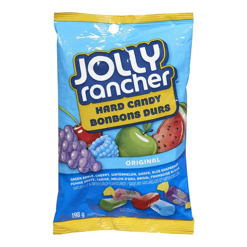 JOLLY RANCHER - PEG BAG ASSORTED 198GR