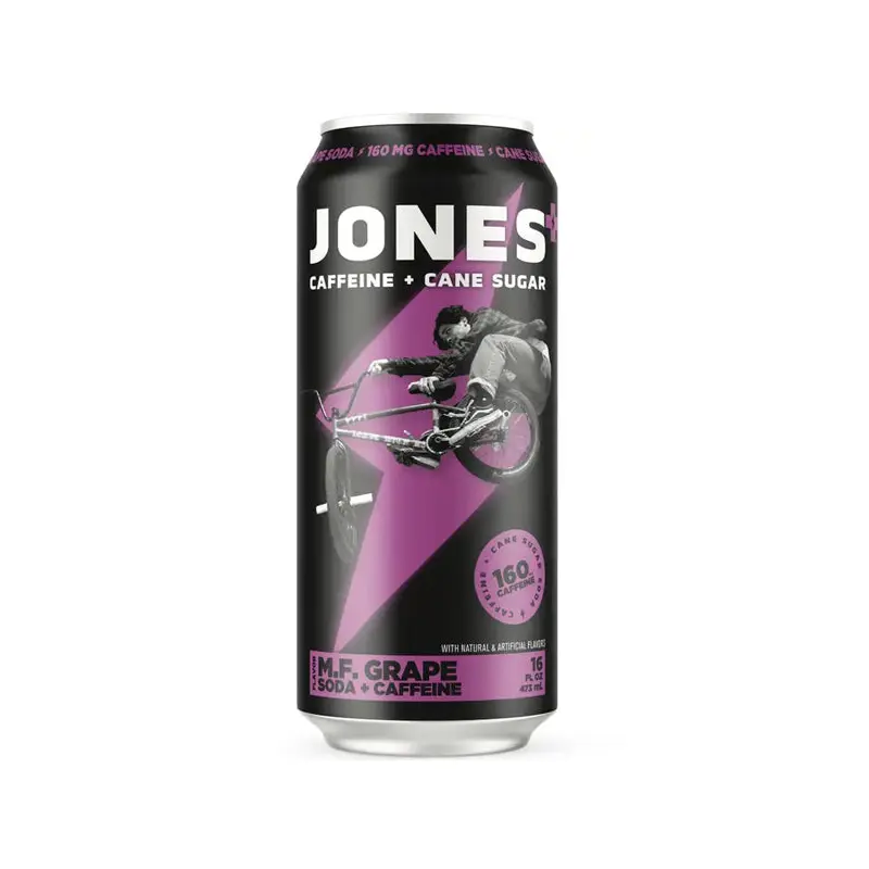 JONES SODA - GRAPE 12x473 ML