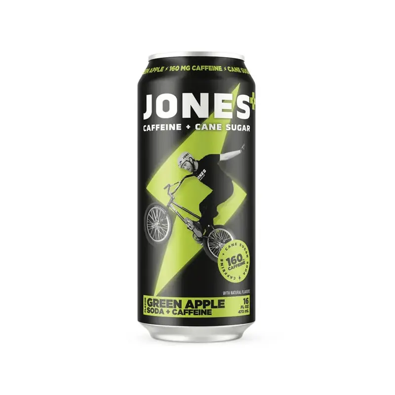 JONES SODA - GREEN APPLE 12x473 ML