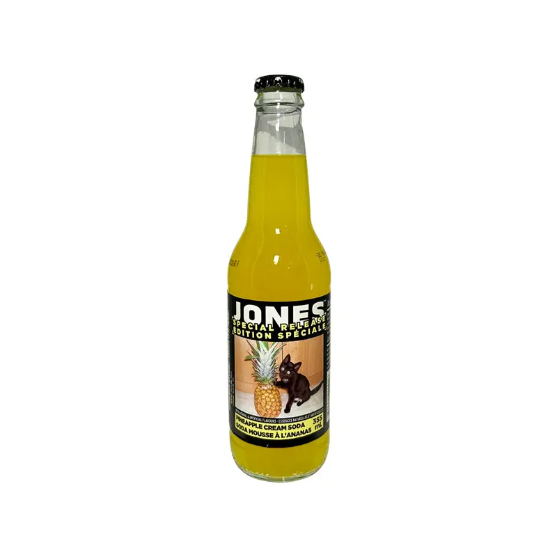 JONES SODA - PINEAPPLE CREAM GB 12x355ML
