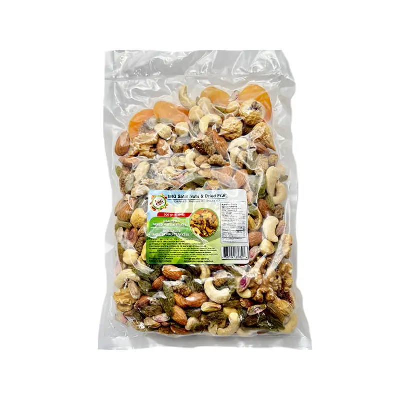 IMG SATIN - UNSALTED MIXED NUTS & FRUITS 6x500 GR