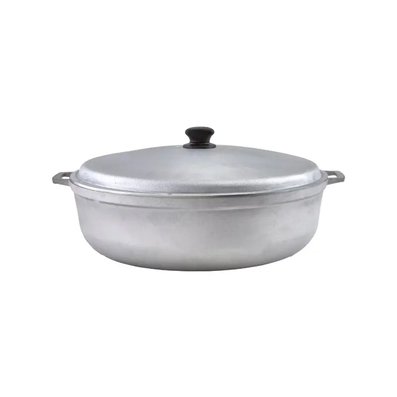 IMUSA - NATURAL CAST ALUMINUM DUTCH POT 50CM OR 26.8QT 1PC