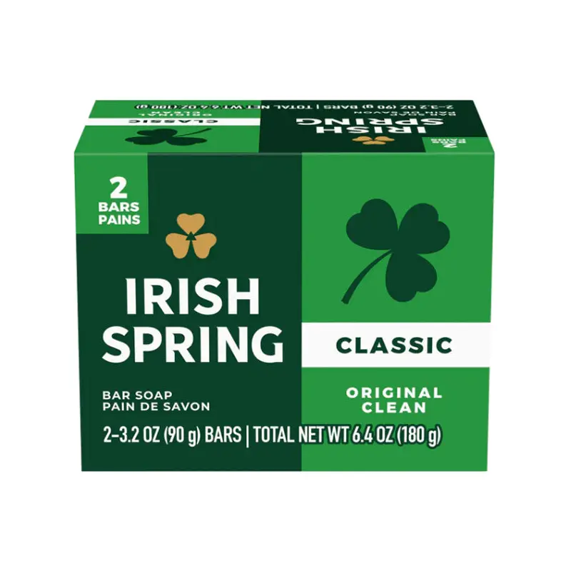 IRISH SPRING - CLASSIC BAR SOAP 2x90 G