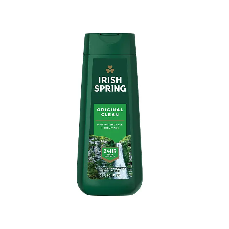 IRISH SPRING - ORIGINAL CLEAN MOISTURIZING FACE + BODY WASH 591ML