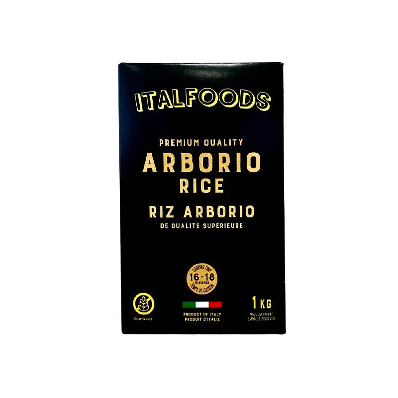 ITALFOODS - PREMIUM ARBORIO RICE 12x1 KG