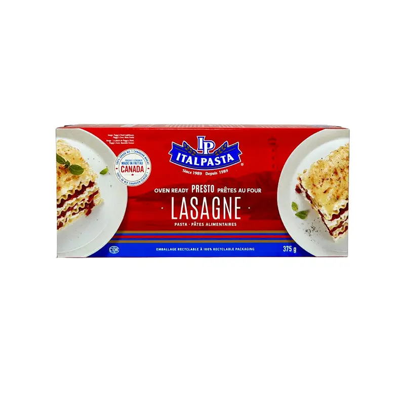 ITALPASTA - LASAGNA OVEN-READY 12x375 GR