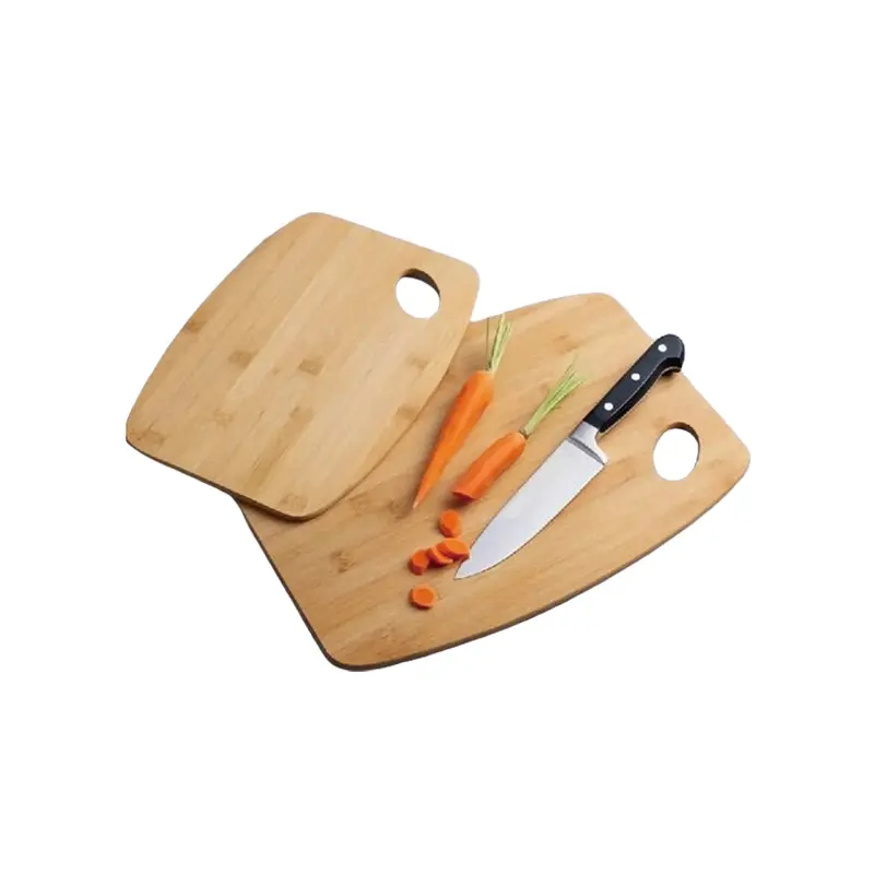 ITY - BAMBOO CUTTING BOARD 2PIECE SET EA