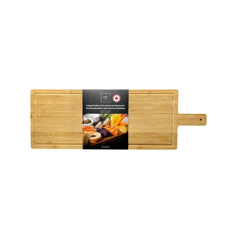 ITY - LARGE BAMBOO CHARCUTERIE BOARD 30x1.2x1.57 IN